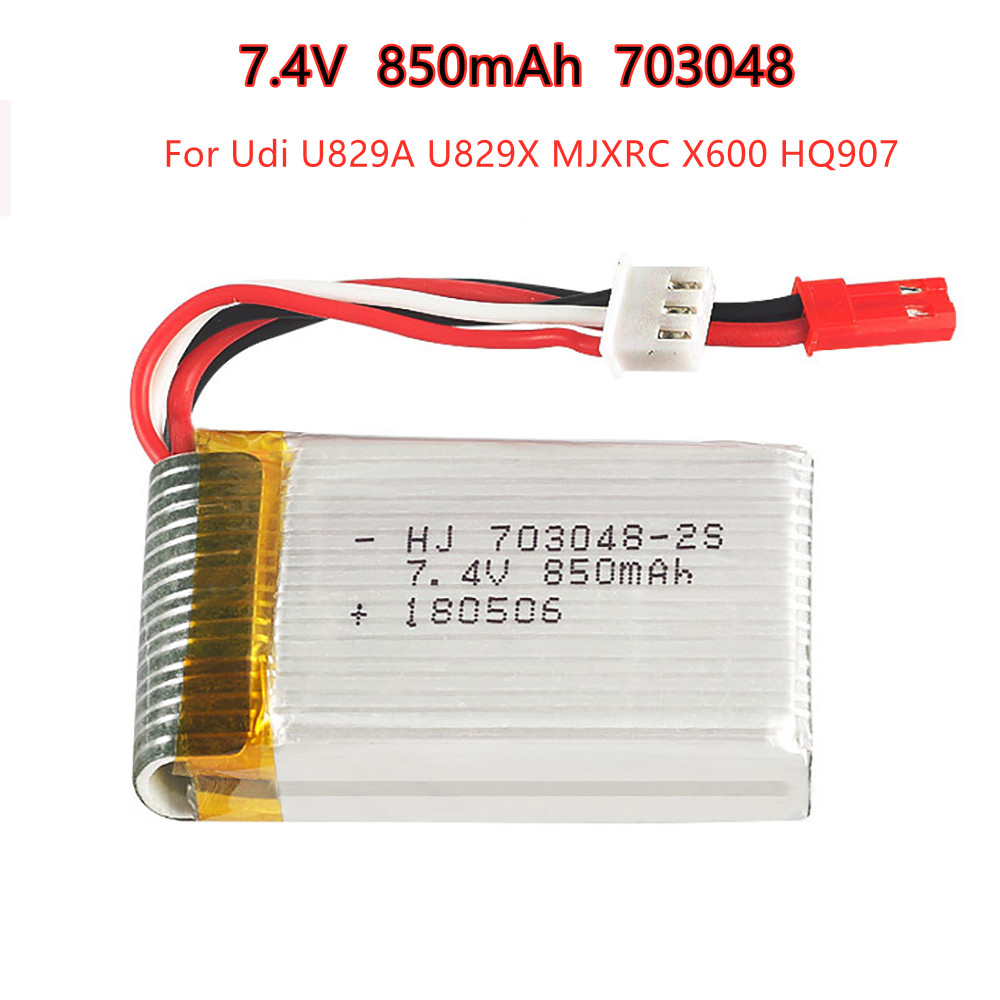 1-5pcs  2s 7.4V 850mAh 703048  - Rc Hobby Helicopter review and price