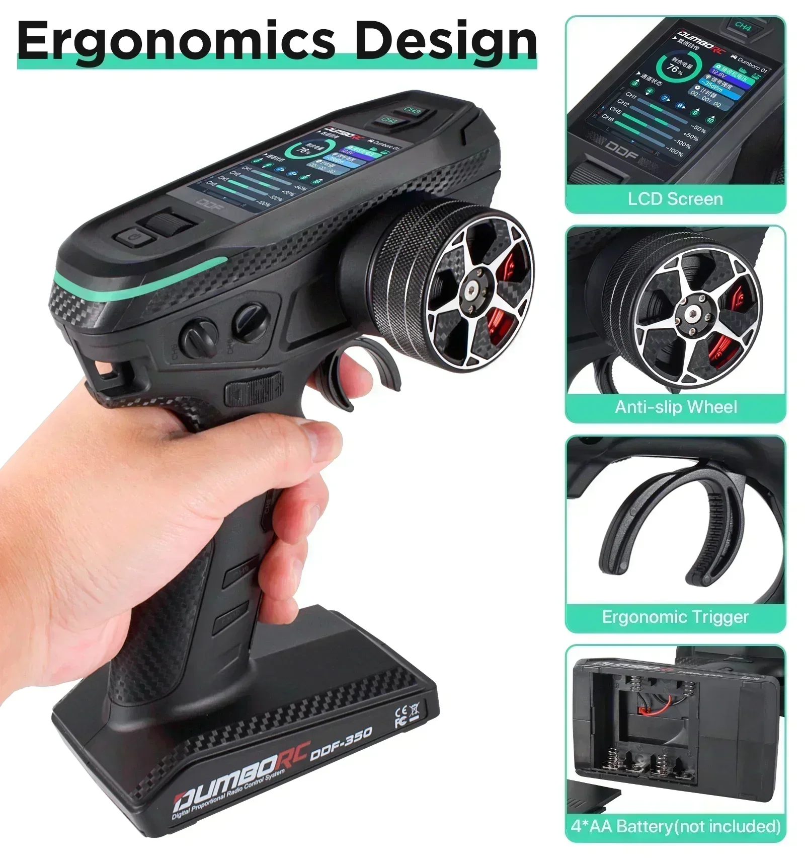 DUMBORC DDF-350 10CH RC Remote - Rc Hobby Shops review and price