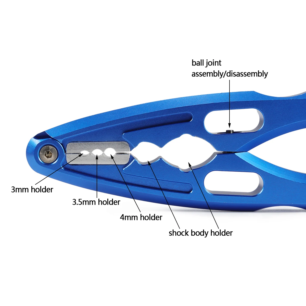 1Pcs Aluminum Pliers Ball Join - Body Shell Rc review and price