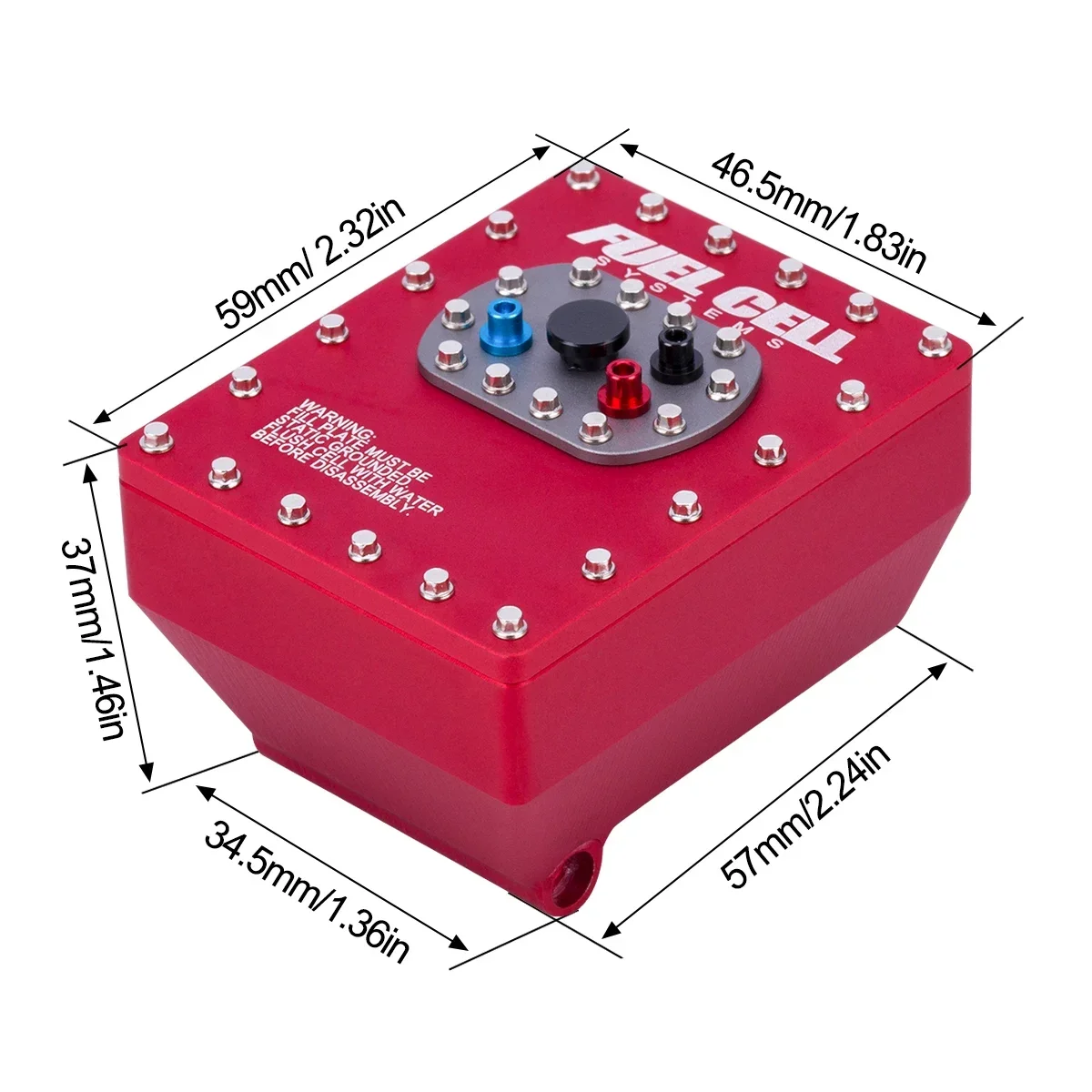 1Pcs Aluminum 1/10 Scale Fuel  - Rc Hobby Shops review and price